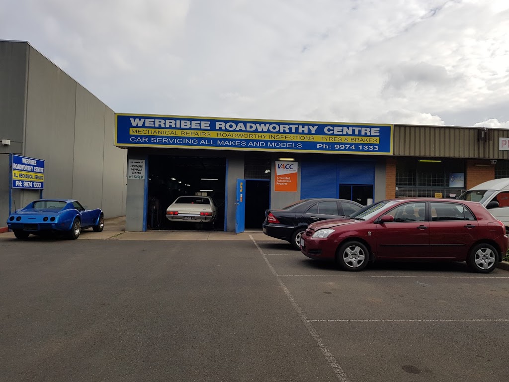 Werribee Roadworthy Centre | car repair | Factory 5/61 - 65 Russell St, Werribee VIC 3030, Australia | 0399741333 OR +61 3 9974 1333