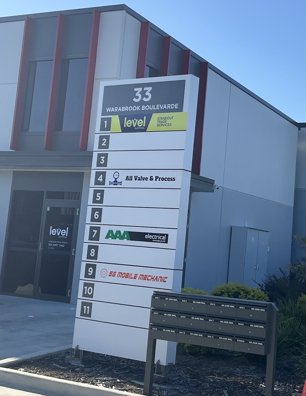 Level Electrical Newcastle Central | Unit 1/33 Warabrook Blvd, Warabrook NSW 2304, Australia | Phone: (02) 4957 1662