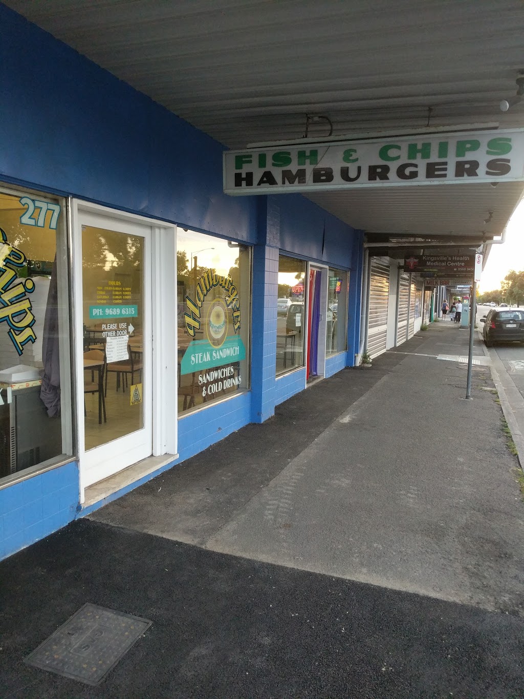 Jonny & Lisas Fish And Chip Shop | restaurant | 277 Geelong Rd, Kingsville VIC 3012, Australia | 0396896315 OR +61 3 9689 6315