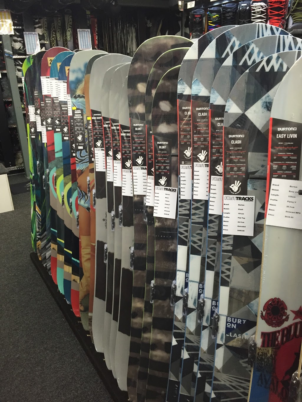 First Tracks Snowboards | store | 1/131 Snowy River Ave, 1A Nuggets Crossing, Jindabyne NSW 2627, Australia | 0264561788 OR +61 2 6456 1788