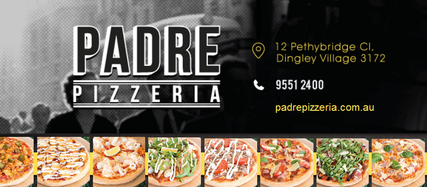 Padre Pizzeria | 12 Pethybridge Cl, Dingley Village VIC 3172, Australia | Phone: (03) 9551 2400