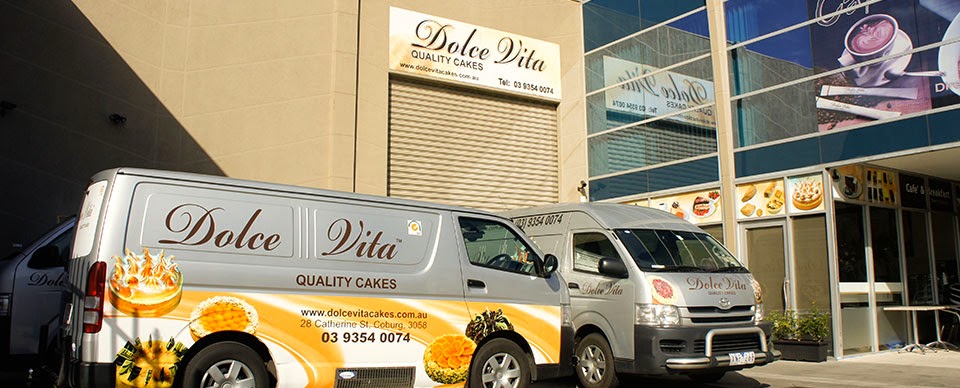 Dolce Vita Premium Cakes PTY LTD | bakery | 28 Catherine St, Coburg North VIC 3058, Australia | 0393540074 OR +61 3 9354 0074