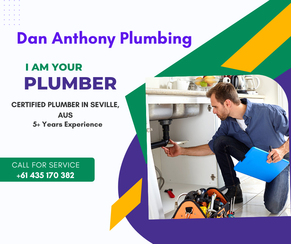 Dan Anthony Plumbing | 8 Raleigh St, Seville VIC 3139, Australia | Phone: 0435 170 382