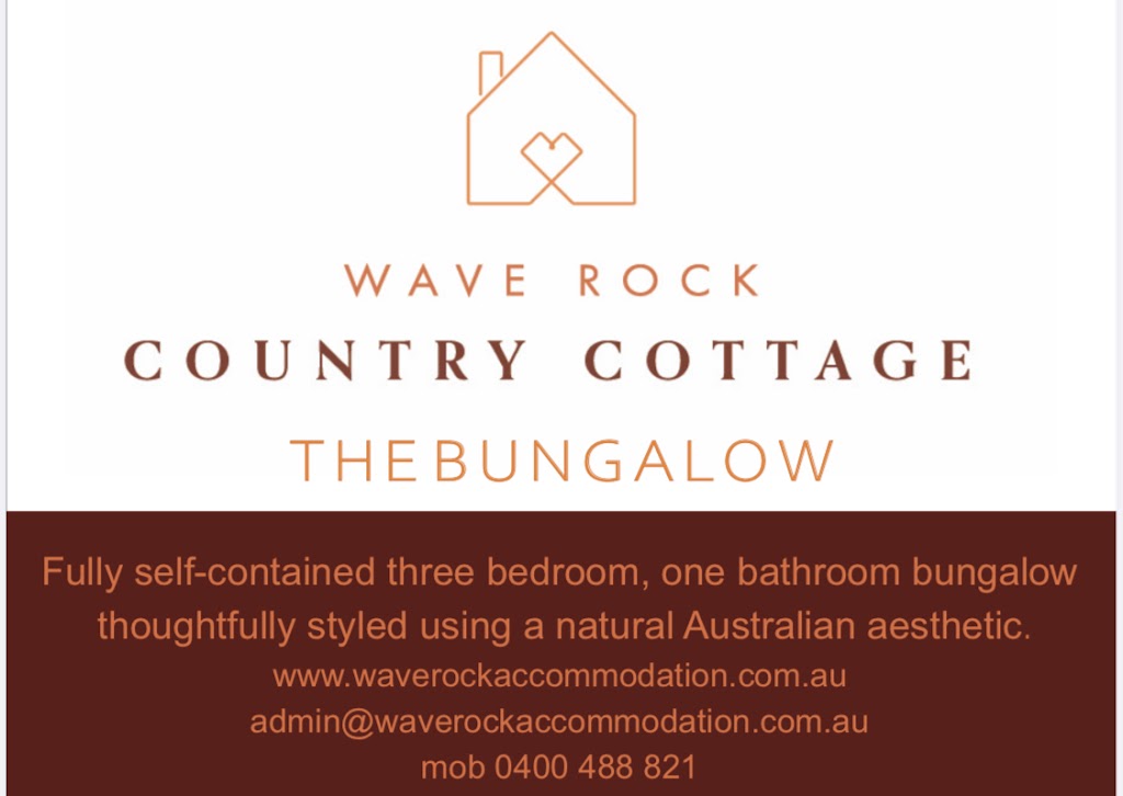 The Bungalow - Wave Rock Short Stay | 14 Smith Loop, Hyden WA 6359, Australia | Phone: 0400 488 821