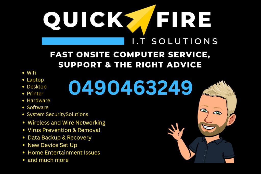 QuickFire IT Solutions Pty Ltd | 23 Fortune St, Scarborough QLD 4020, Australia | Phone: 1300 483 278