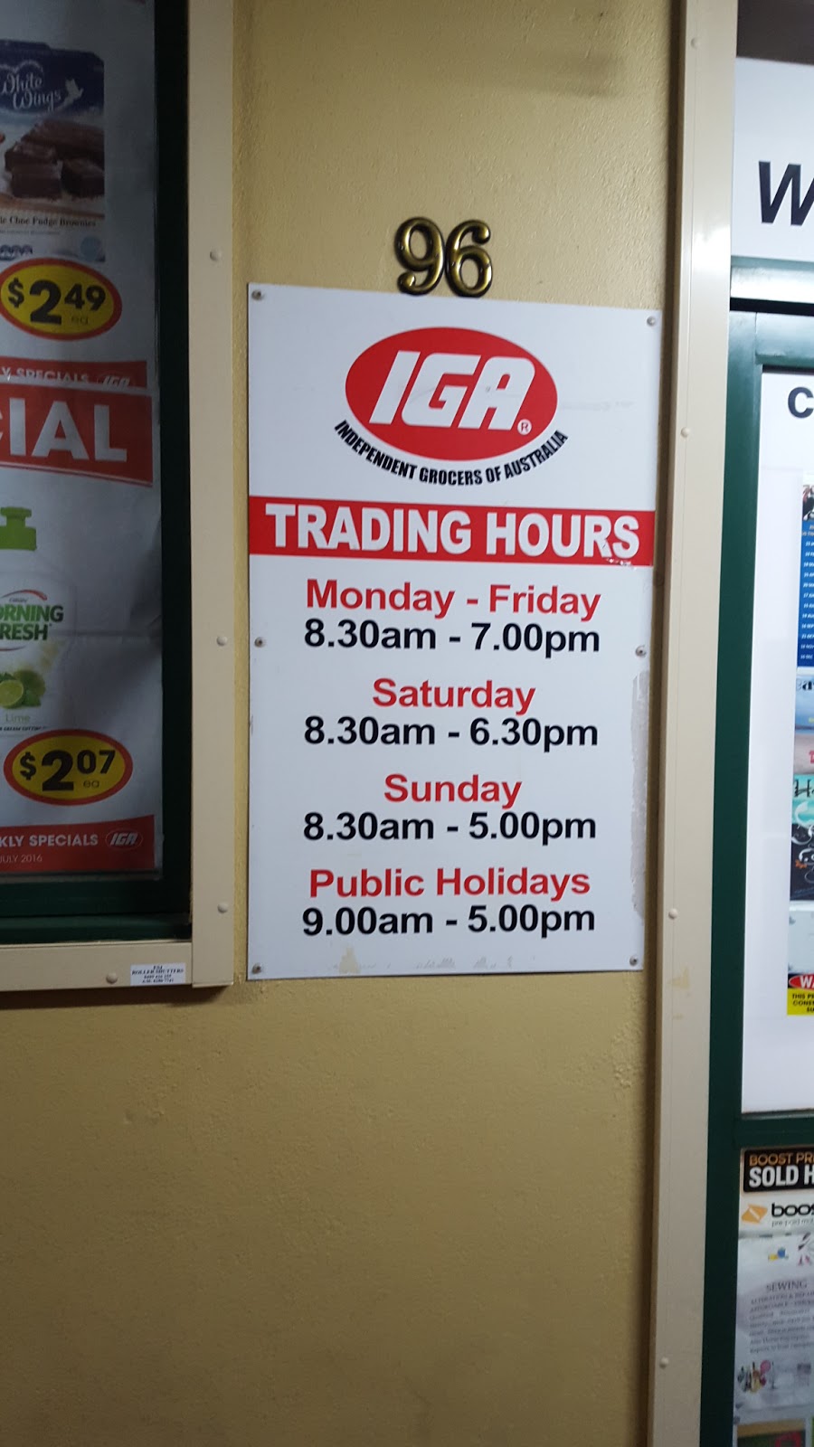 Two Wells IGA | supermarket | 96 Old Port Wakefield Rd, Two Wells SA 5501, Australia | 0885202760 OR +61 8 8520 2760