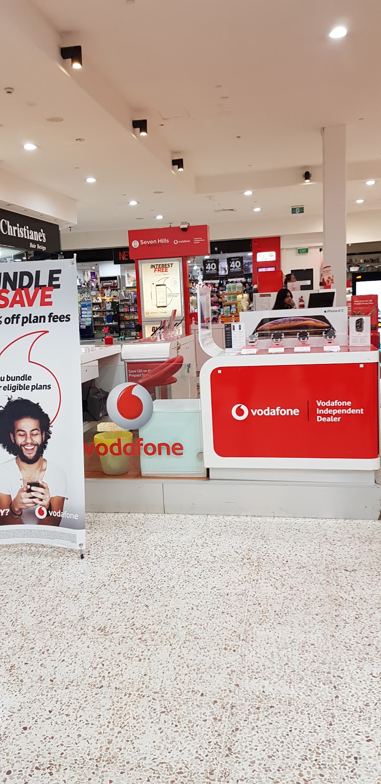 Vodafone | electronics store | Kiosk 2 Prospect Hwy, Seven Hills NSW 2147, Australia | 0296211144 OR +61 2 9621 1144