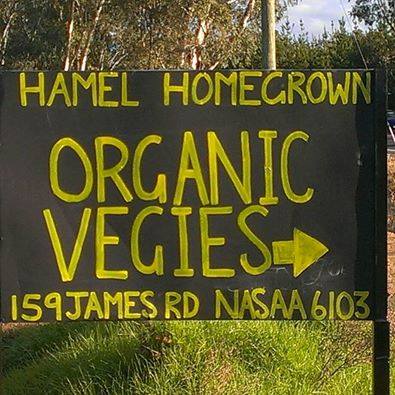Hamel Homegrown Organics Veggie Stall | 159 James Rd, Hamel WA 6215, Australia | Phone: 0402 679 604