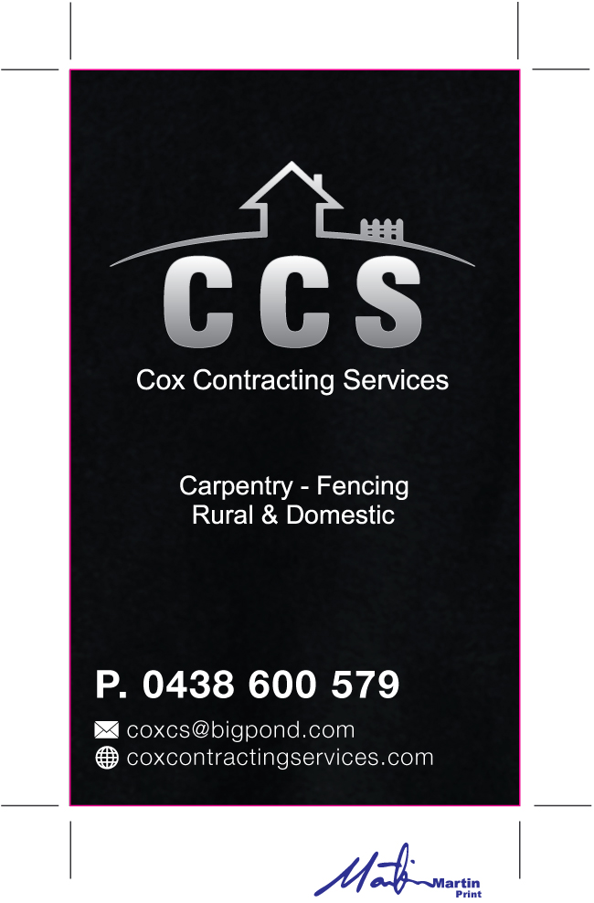 Cox Contracting Services | 14 Denison St, Adaminaby NSW 2629, Australia | Phone: 0429 840 394