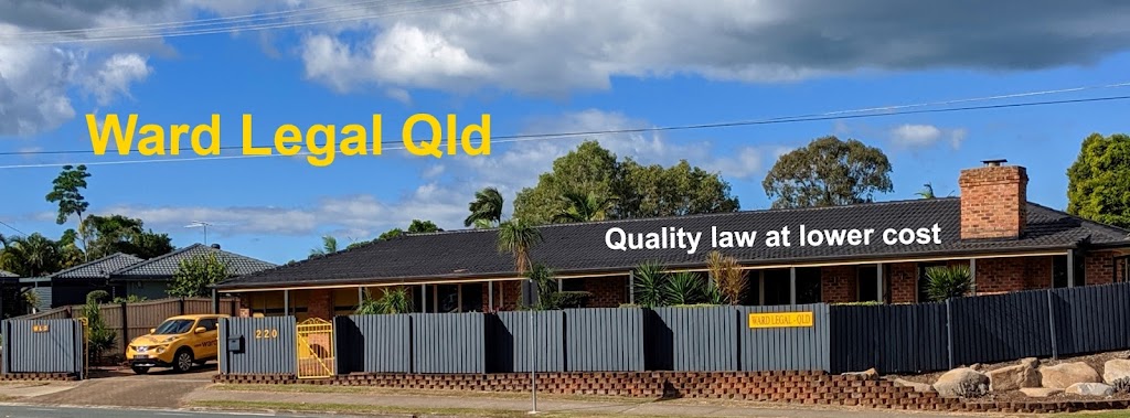 Ward Legal Qld |  | 220 Vienna Road, cnr Redland Bay Rd, Alexandra Hills QLD 4161, Australia | 0424839273 OR +61 424 839 273