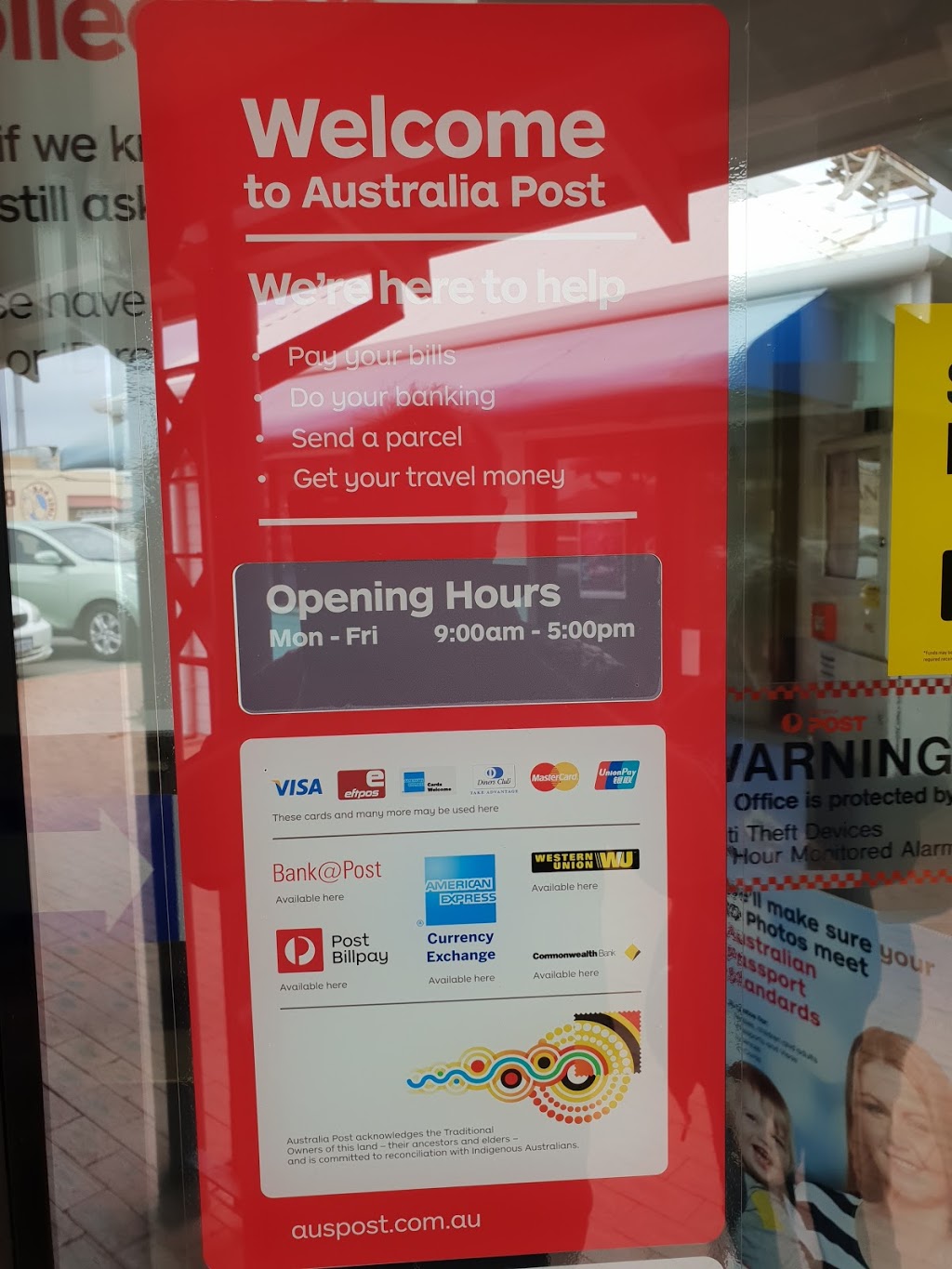 Australia Post | post office | 50-52 Durlacher St, Geraldton WA 6530, Australia | 131318 OR +61 131318