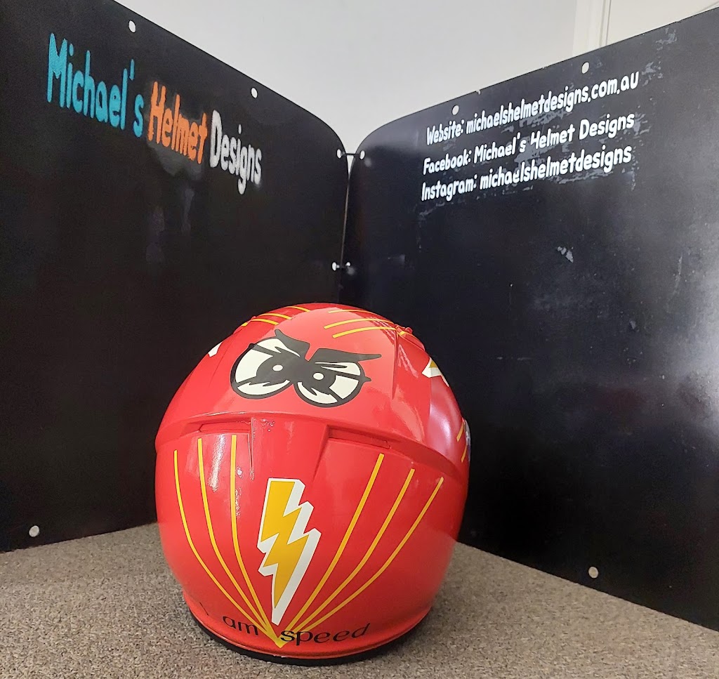 Michaels Helmet Designs | Corymbia Circuit, Heddon Greta NSW 2321, Australia | Phone: 0408 969 007
