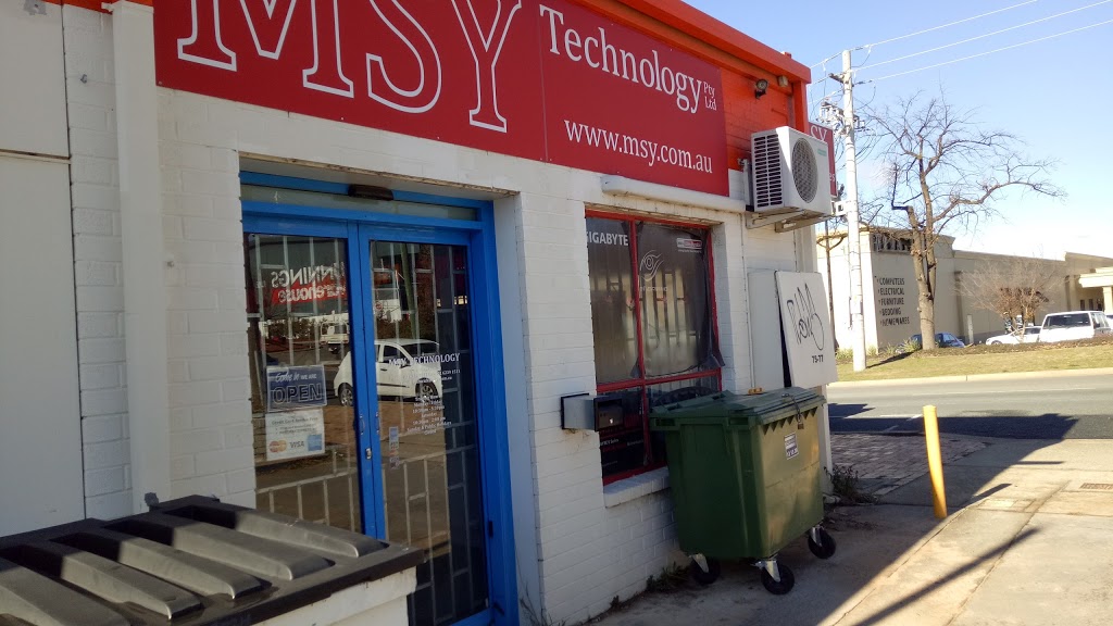 MSY Technology | electronics store | 75/77 Collie St, Fyshwick ACT 2609, Australia | 0262392358 OR +61 2 6239 2358
