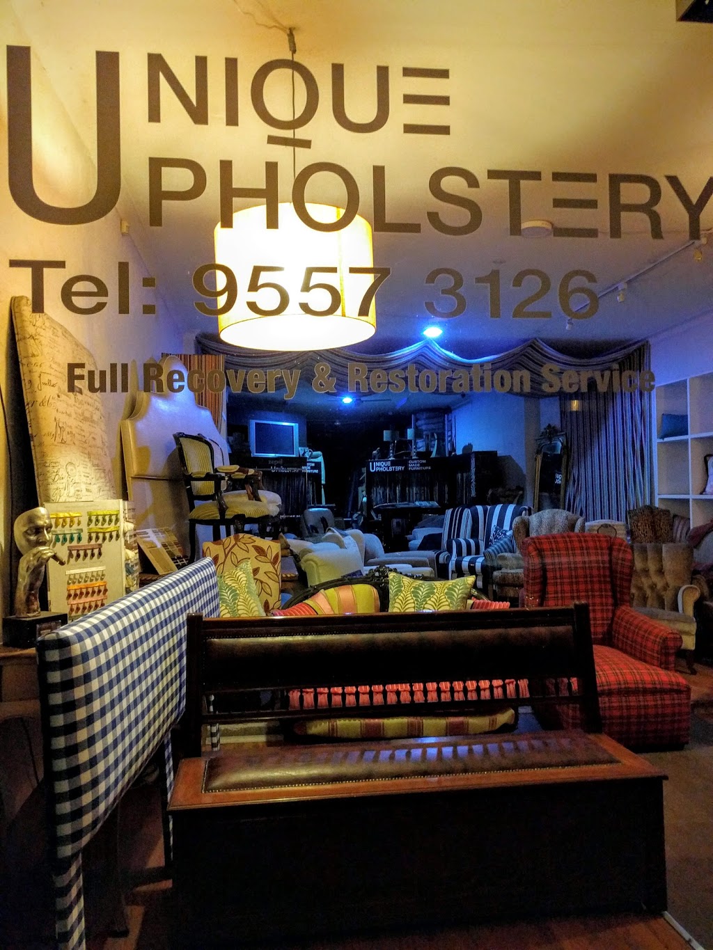 Unique Upholstery | furniture store | 177 Centre Rd, Bentleigh VIC 3204, Australia | 0395573126 OR +61 3 9557 3126