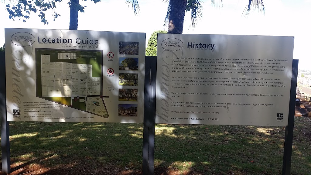 Drayton And Toowoomba Cemetery | Harristown QLD 4350, Australia