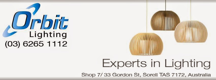 Orbit Lighting | home goods store | 7/33-37 Gordon St, Sorell TAS 7172, Australia | 0362651112 OR +61 3 6265 1112