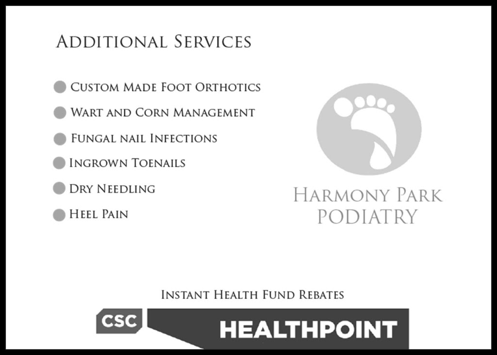Harmony Park Podiatry | doctor | 154 Gaffney St, Coburg North VIC 3058, Australia | 0490406172 OR +61 490 406 172