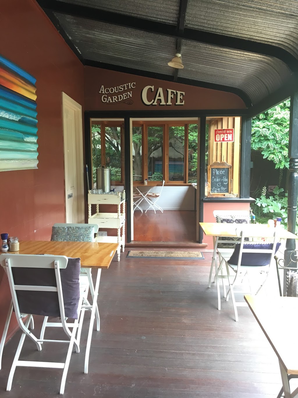 Acoustic Garden Cafe | 2 Hobson St, Queenscliff VIC 3225, Australia