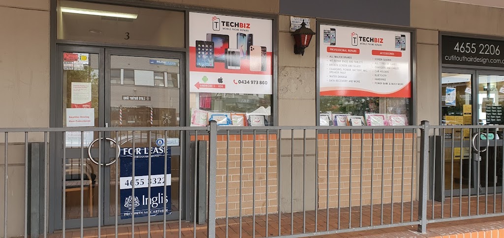 Techbiz Mobile Phone Repairs | 3/1-15 Murray St, Camden NSW 2570, Australia | Phone: 0434 973 860