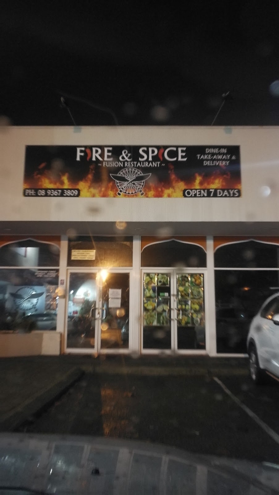 Fire and Spice - Fusion Restaurant | restaurant | 8/298 Mill Point Rd, South Perth WA 6151, Australia | 0893673809 OR +61 8 9367 3809