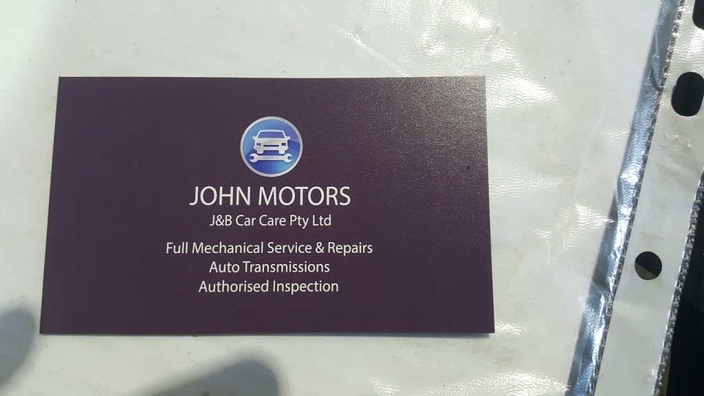 John Motors[J&B CAR CARE] | car repair | 2/16 Brookes St, Mitchell ACT 2911, Australia | 0261621312 OR +61 2 6162 1312