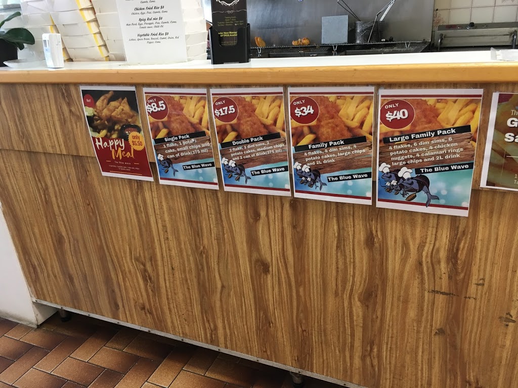 The Blue Wave Fish & Chips | 18 Heyington Cres, Noble Park North VIC 3174, Australia | Phone: (03) 9791 3752