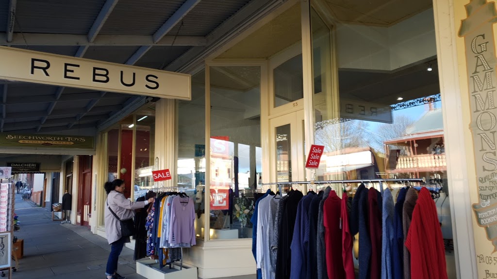 REBUS | clothing store | 53 Ford St, Beechworth VIC 3747, Australia | 0357281655 OR +61 3 5728 1655