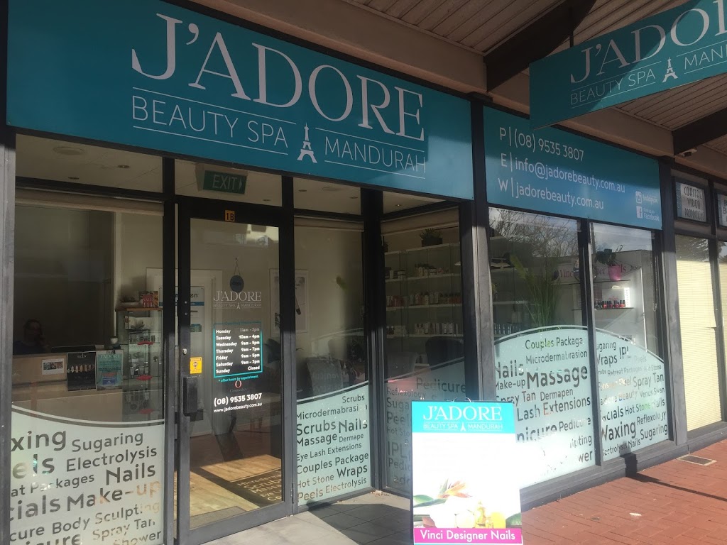 JAdore Beauty Spa | spa | 1B/11 Pinjarra Rd, Mandurah WA 6210, Australia | 0895353807 OR +61 8 9535 3807