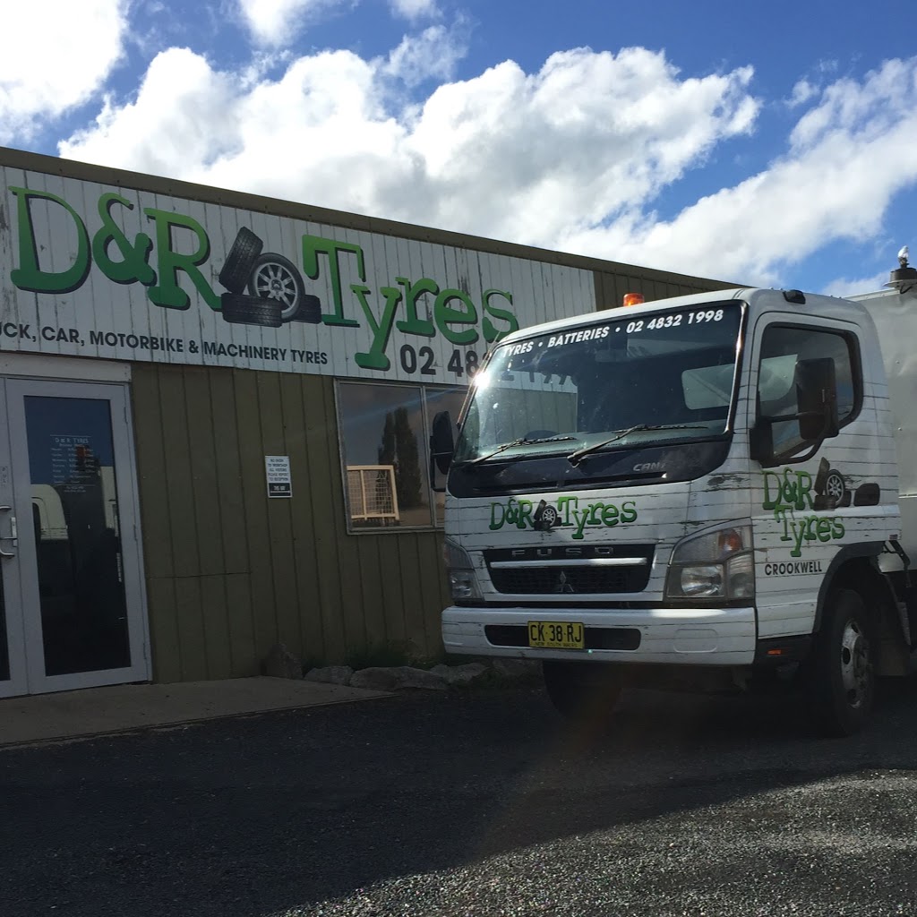 D & R TYRES | 5 Park St, Crookwell NSW 2583, Australia | Phone: (02) 4832 1998