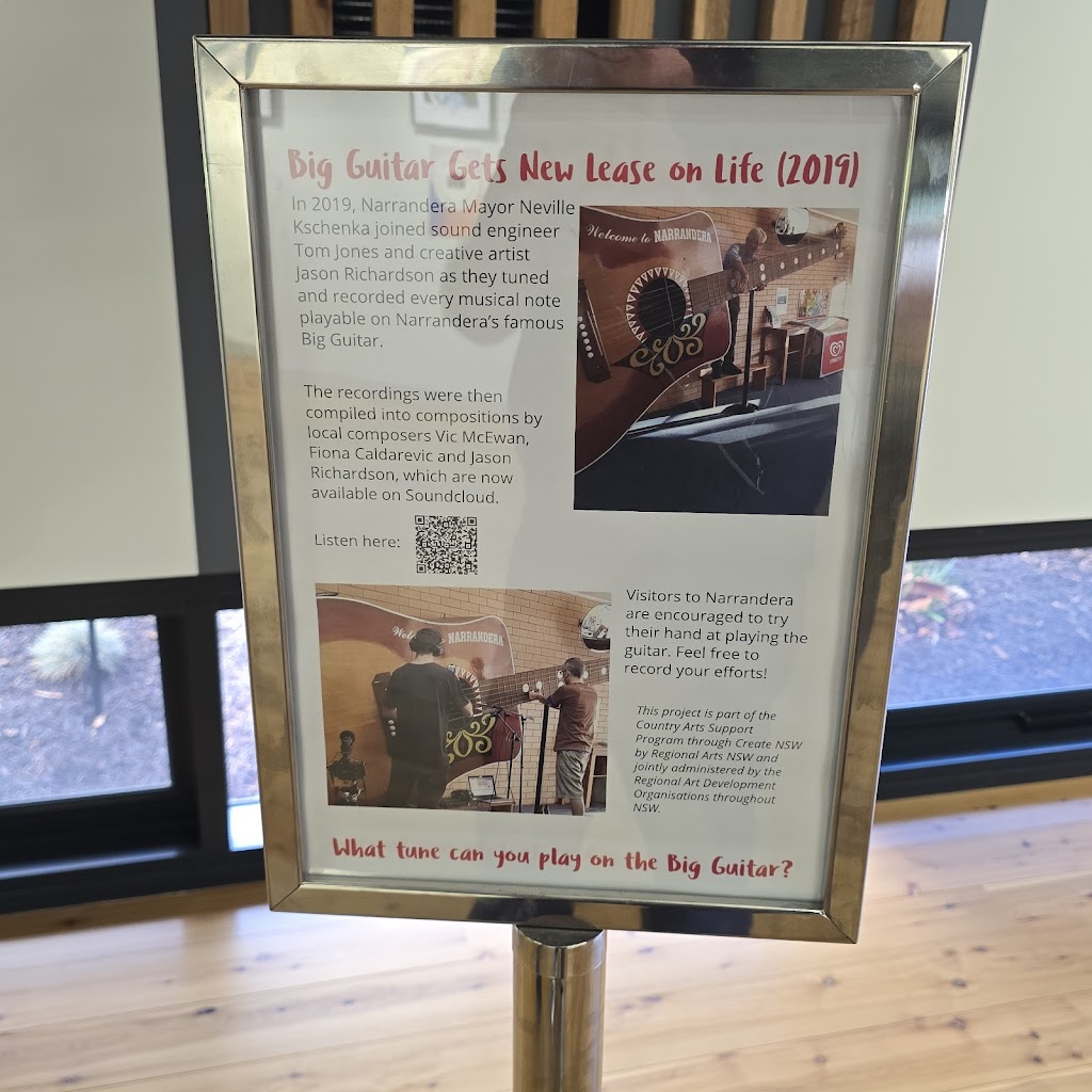 Narrandera Destination and Discovery Hub | 24 Cadell St, Narrandera NSW 2700, Australia | Phone: (02) 6959 5545