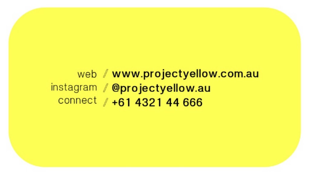 Project Yellow | point of interest | 35 Bethnal Ave, Wollert VIC 3750, Australia | 0432144666 OR +61 432 144 666