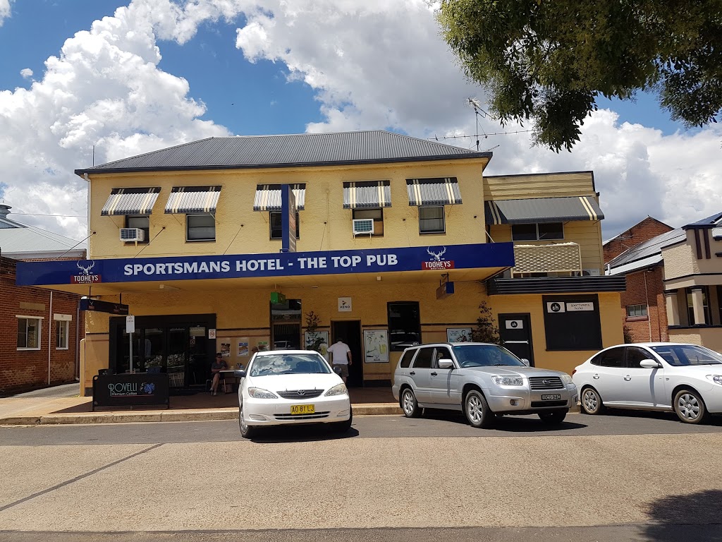 The Sportsman’s Hotel | lodging | 31 Maitland St, Bingara NSW 2404, Australia | 0267241880 OR +61 2 6724 1880