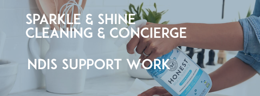 Sparkle and Shine Cleaning, Concierge & NDIS Support | 24 Karlak Cct, Forrestfield WA 6058, Australia | Phone: 0405 123 477