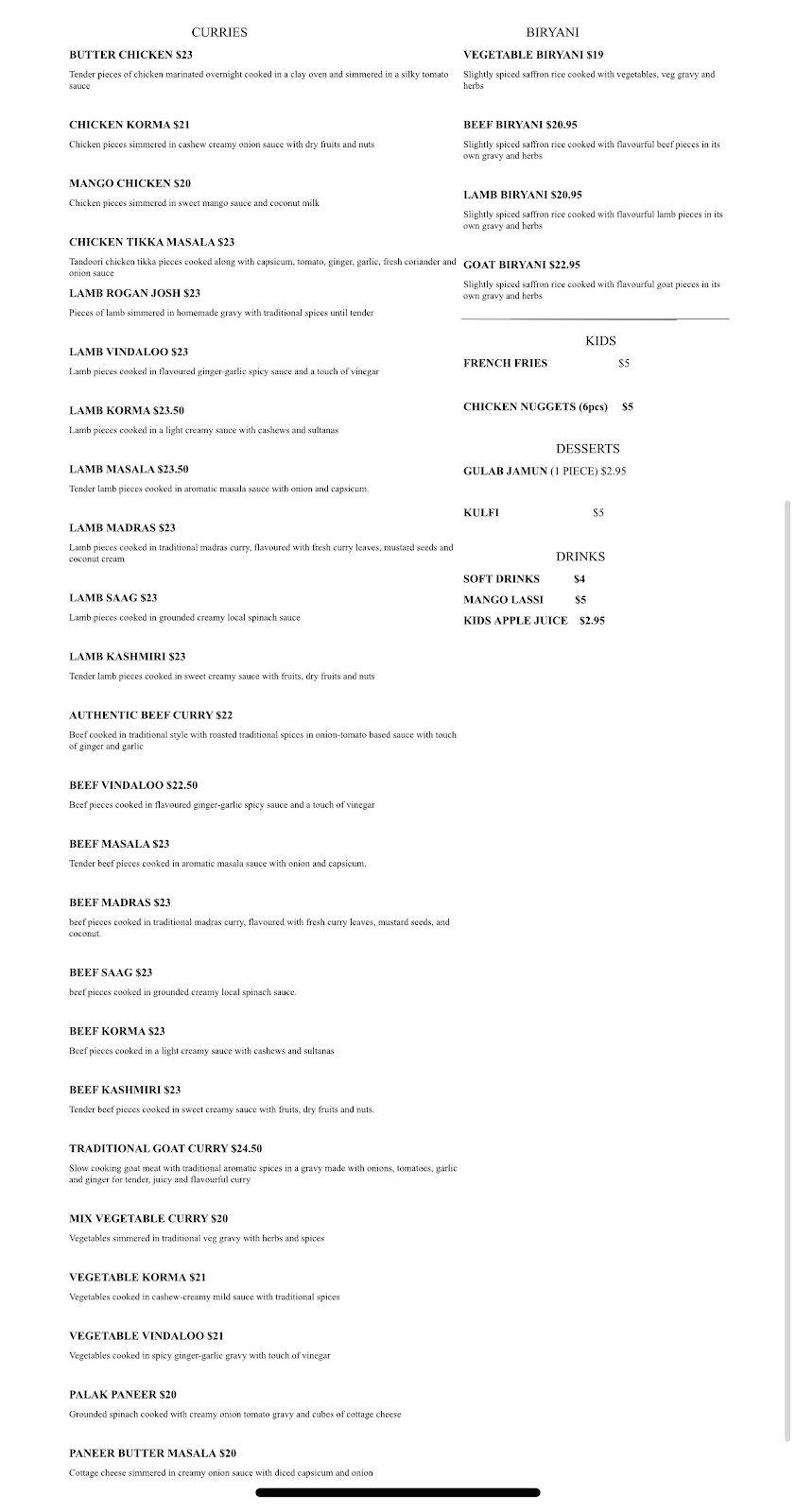 The Maharaja Palace Lakes Entrance FOOD TRUCK | Slipway Sheds, Esplanade, Lakes Entrance VIC 3909, Australia | Phone: 0429 022 352