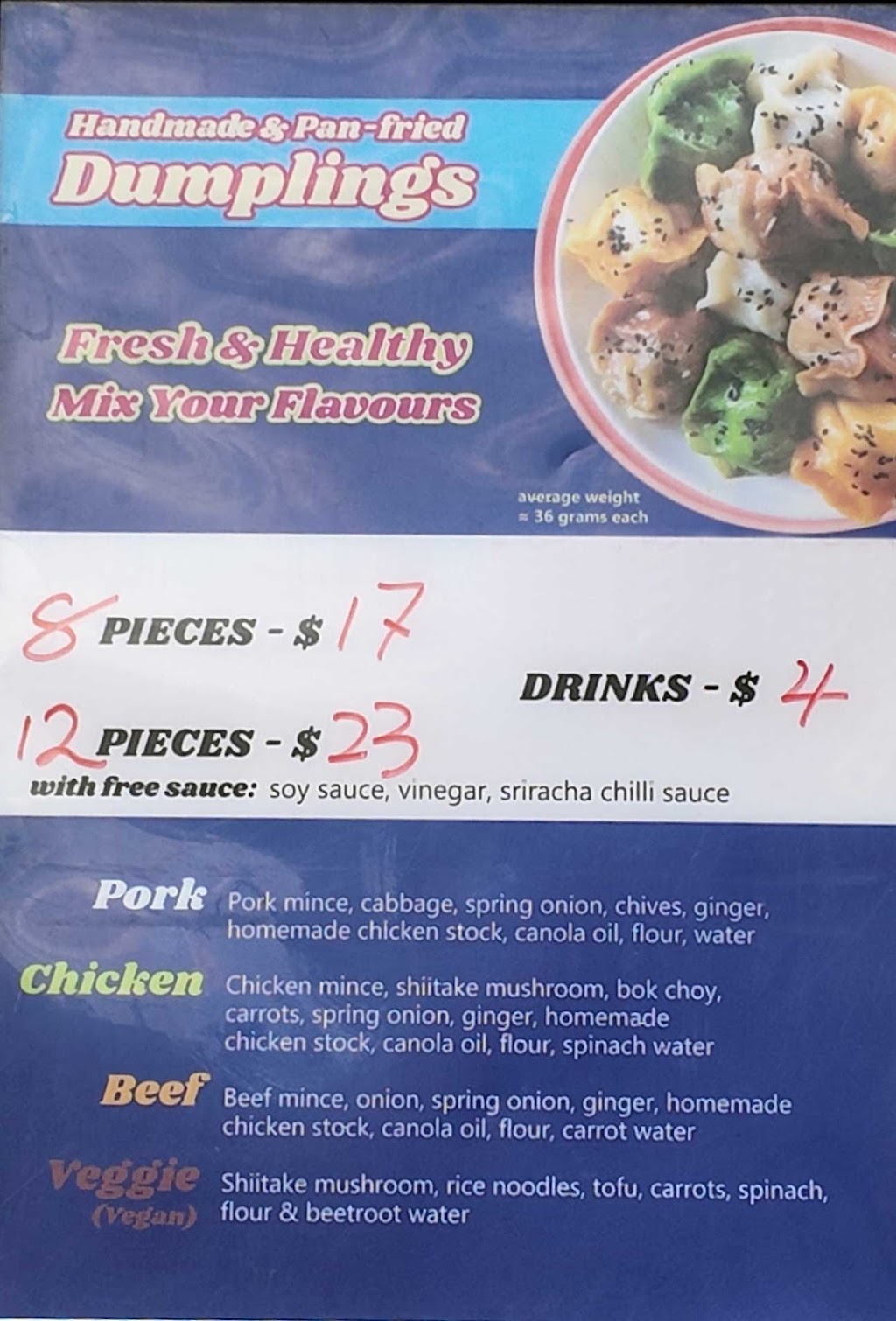 The Lil Dumpling Van | 5-7 Bridge Rd, Barwon Heads VIC 3227, Australia | Phone: 0410 717 142