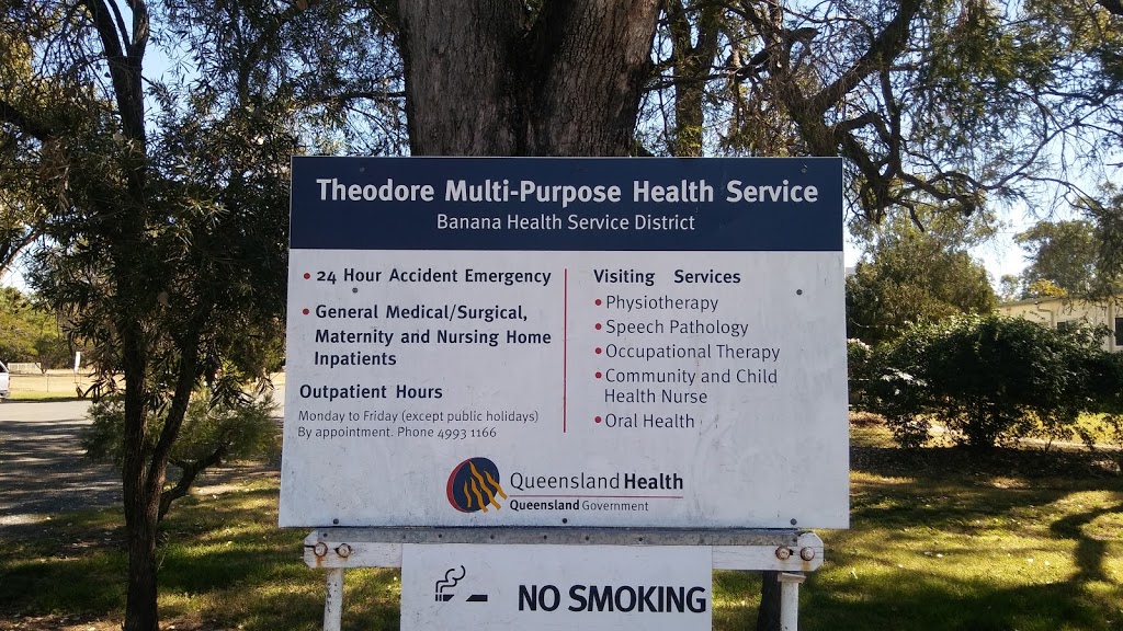 Theodore Multipurpose Health Service | hospital | 87 The Blvd, Theodore QLD 4719, Australia | 0749903000 OR +61 7 4990 3000