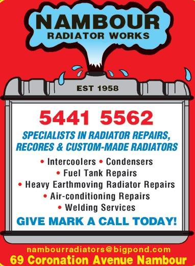 Nambour Radiator Works | car repair | 69 Coronation Ave, Nambour QLD 4560, Australia | 0754415562 OR +61 7 5441 5562