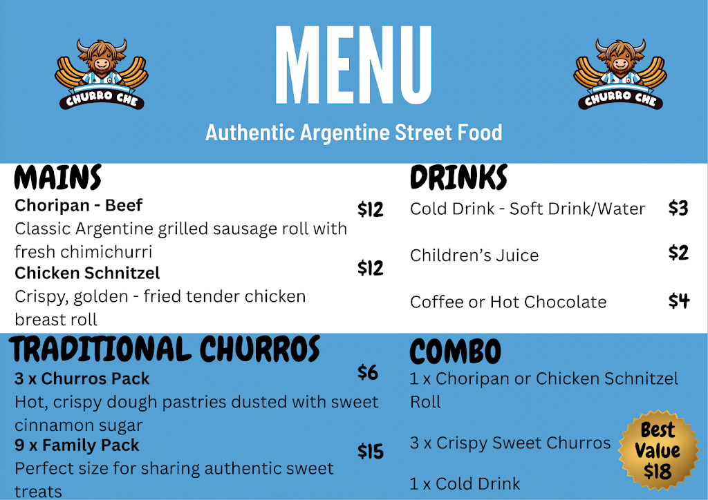 Churro Che | 10/14 Market Ln, Rouse Hill NSW 2155, Australia | Phone: 0405 942 547