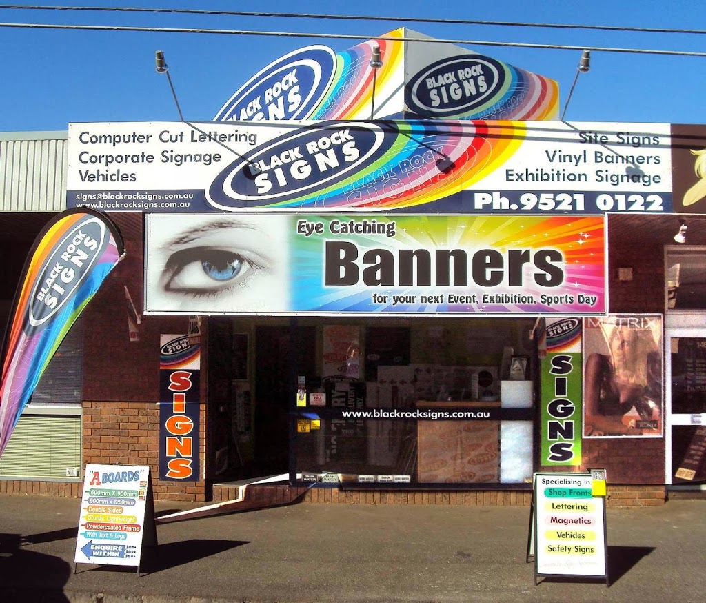 Black Rock Signs Pty Ltd | 14A Small St, Hampton VIC 3188, Australia | Phone: (03) 9521 0122