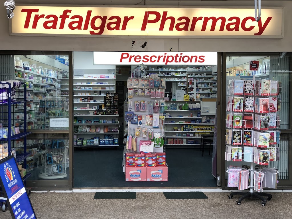 Trafalgar Pharmacy | pharmacy | 7 1Trafalgar Place, Marsfield NSW 2122, Australia | 0298691081 OR +61 2 9869 1081