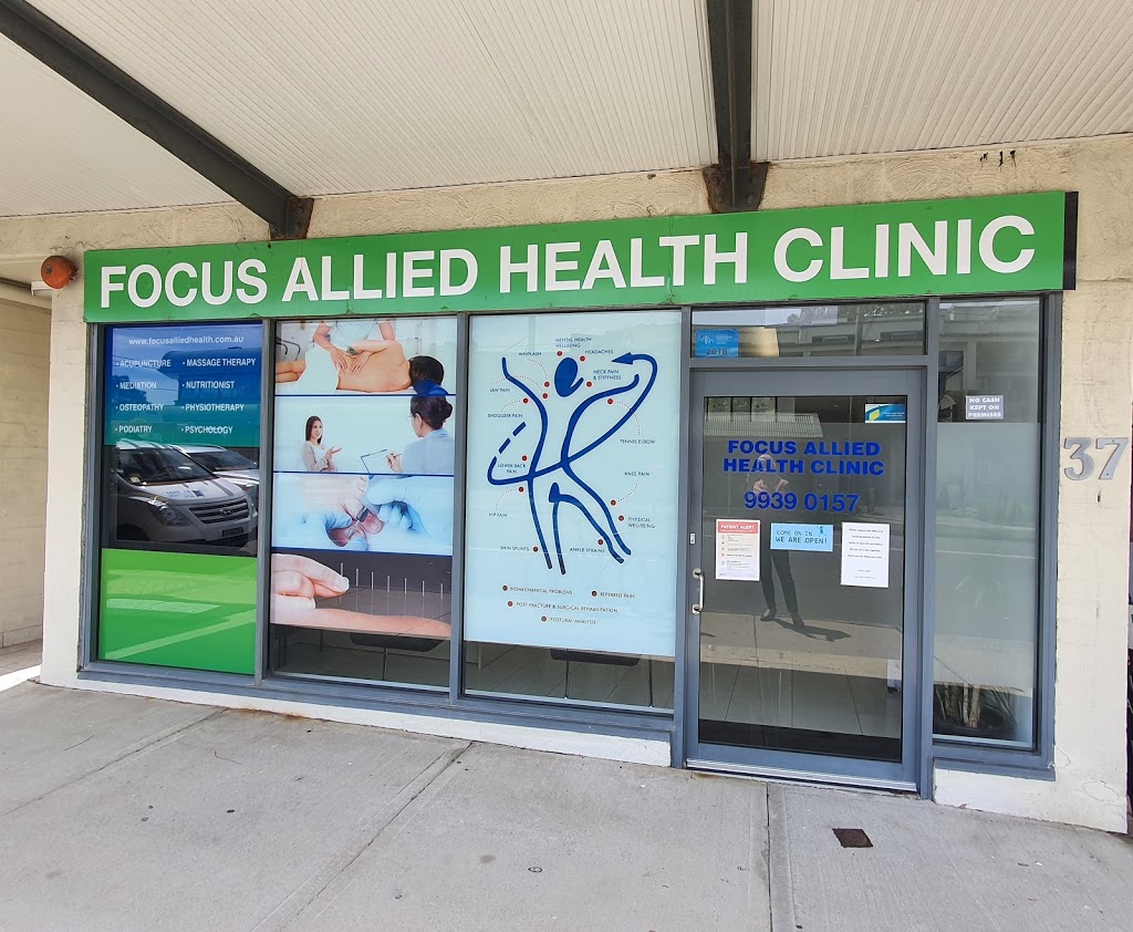 Focus Acupuncture & Chinese Herbal Medicine | Shop 1/37 Kentwell Rd, Allambie Heights NSW 2100, Australia | Phone: (02) 9939 0157