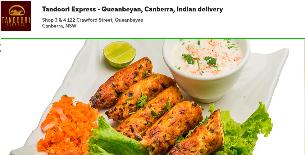 Tandoori Express / SSD Bharat Bazar | 3/122 Crawford St, Queanbeyan NSW 2620, Australia | Phone: (02) 6232 9435