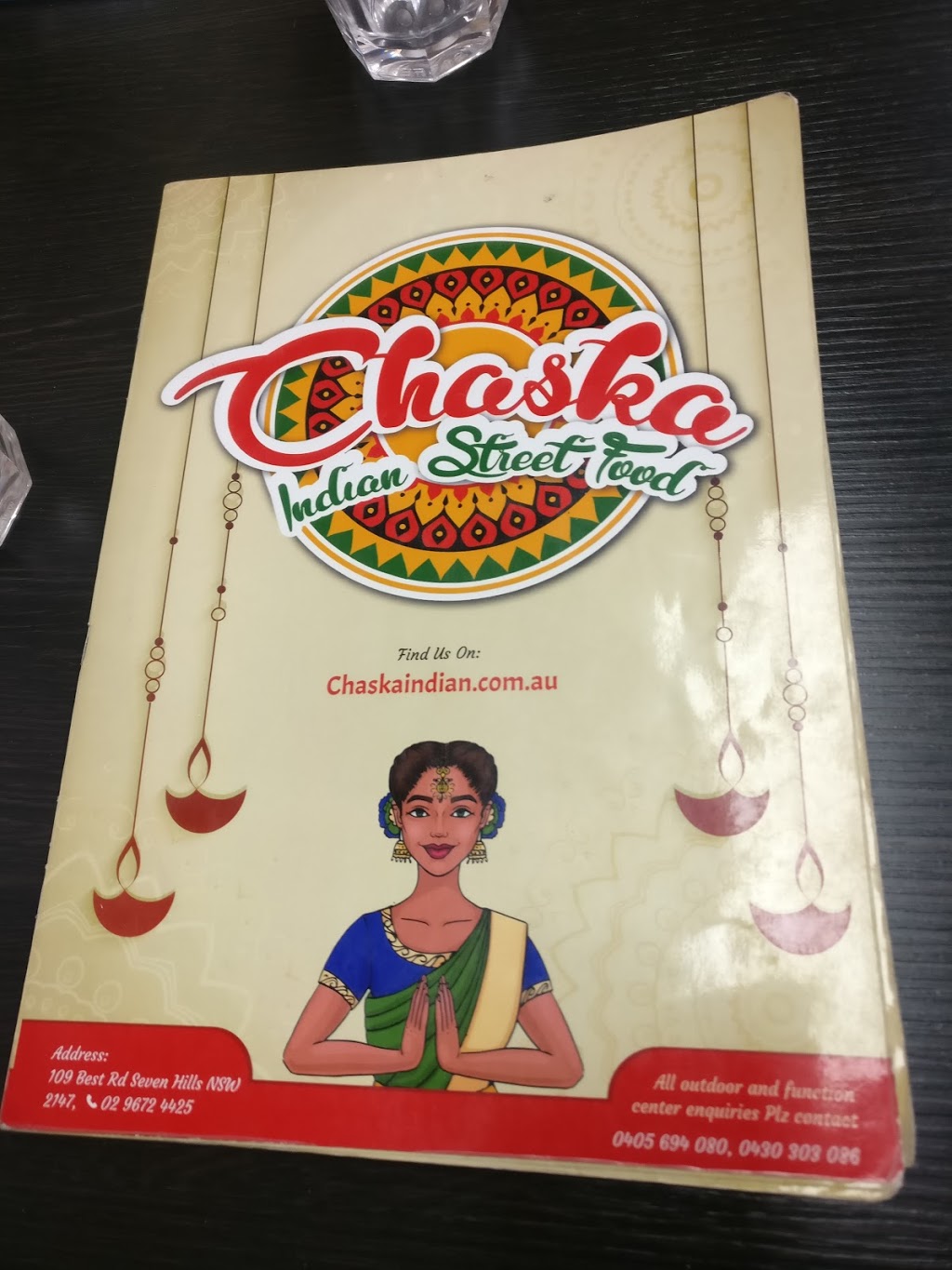 Chaska Indian Street Food | 109 Best Rd, Seven Hills NSW 2147, Australia | Phone: (02) 9672 4425