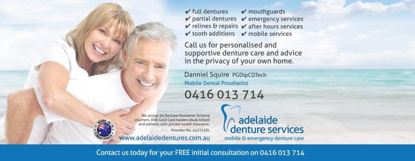 Adelaide Denture Services | 1 Main Rd, Blackwood SA 5052, Australia | Phone: 0416 013 714