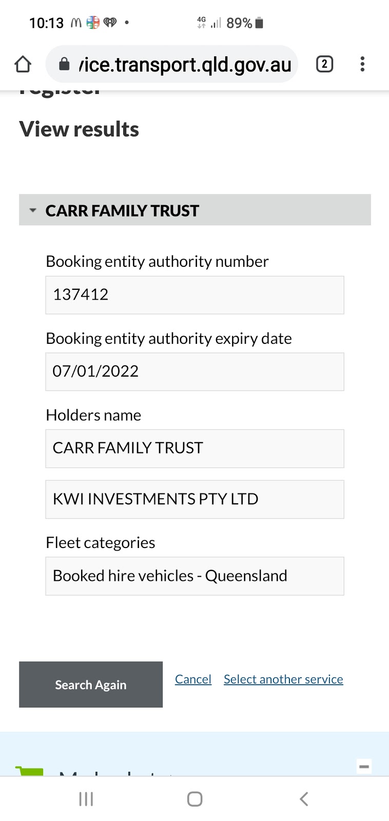 KWI Personal Driver Pre Booked Service | 23 Vista Cct, Bahrs Scrub QLD 4207, Australia | Phone: 0466 693 541