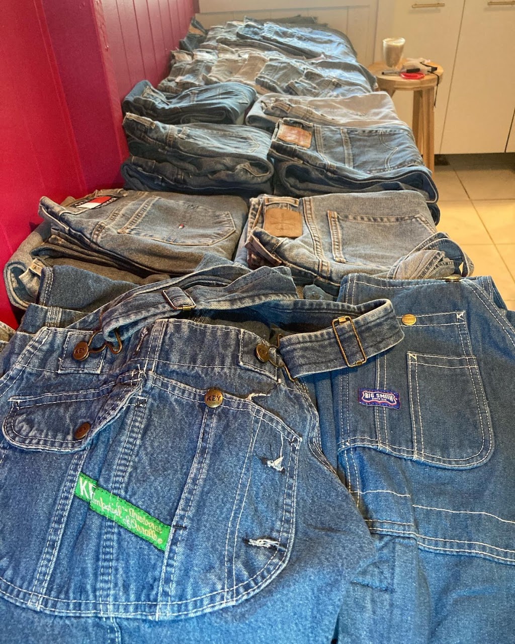 Broken in Vintage and Retro rare find clothing | The Blue House, 16 Appel St, Canungra QLD 4275, Australia | Phone: 0412 116 032