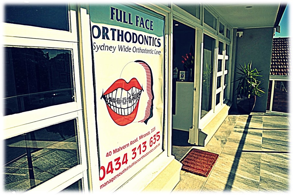 Full Face Orthodontics - South | dentist | 40 Malvern Rd, Miranda NSW 2228, Australia | 0295253376 OR +61 2 9525 3376