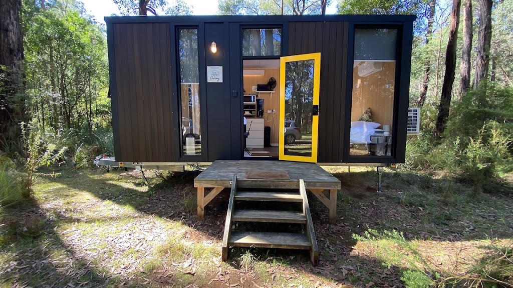 Quantum Field Tiny House Yarra Valley by Tiny Away | 2/1870 Healesville-Kinglake Rd, Toolangi VIC 3777, Australia | Phone: (03) 7003 2974