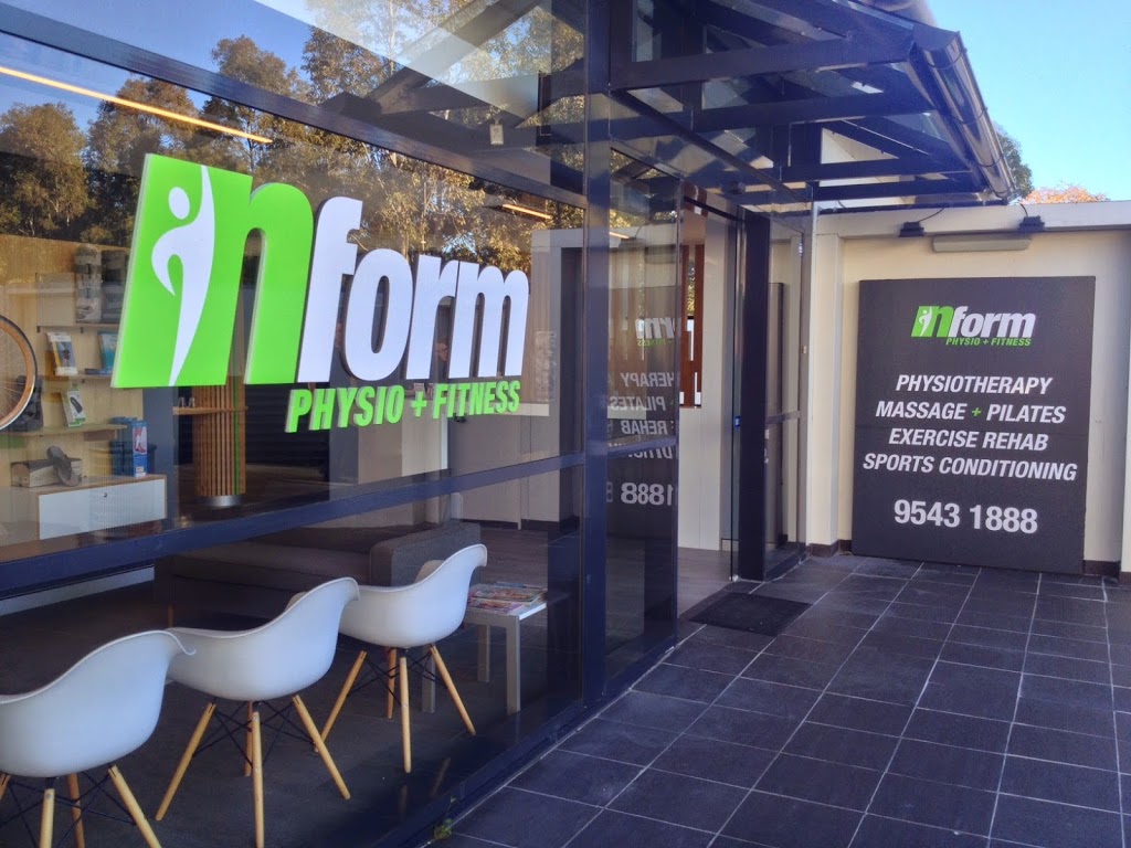Inform Physio + Fitness | physiotherapist | Suite F2.03, Menai Central, Across from Petbarn, 5-21 Carter Rd, Menai NSW 2234, Australia | 0295431888 OR +61 2 9543 1888