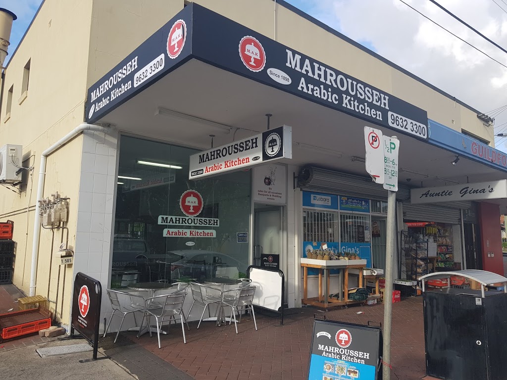 Mahrousseh Arabic Kitchen | restaurant | 1/505 Guildford Rd, Guildford West NSW 2161, Australia | 0296323300 OR +61 2 9632 3300